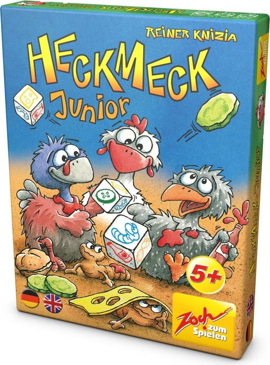 Actual product image Zoch ZOC05088 - Heckmeck Junior - figure/ dice game (DE, EN), for 2 to 5 players, aged 5 and older (English)
