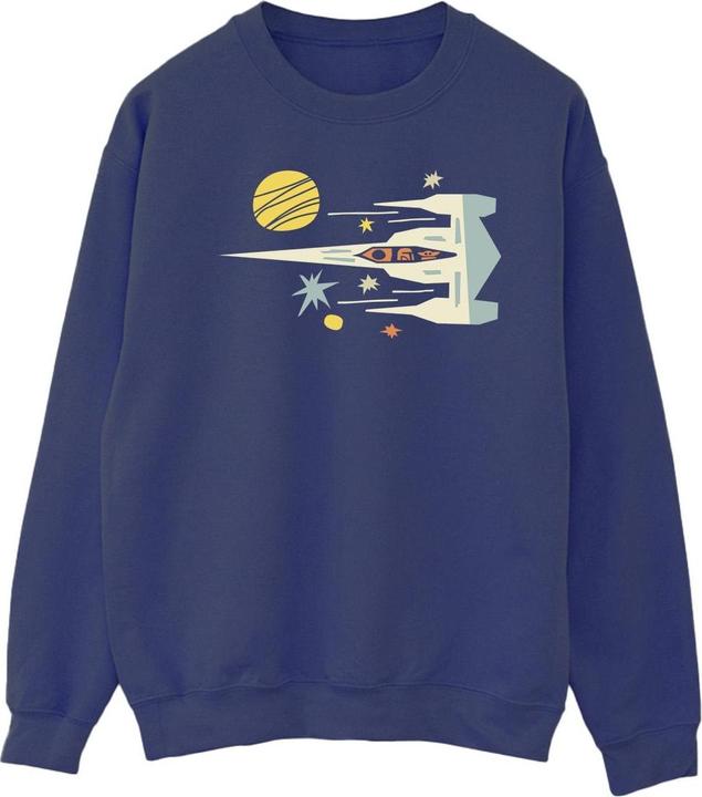Produktbild Star Wars The Mandalorian Cutout Ship Sweatshirt (L)