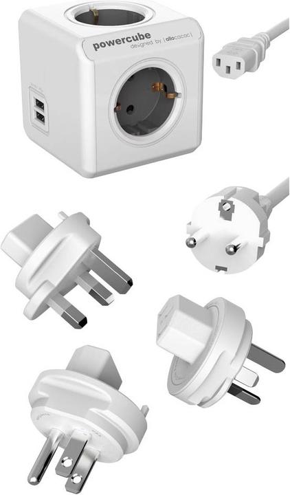 Actual product image Allocacoc PowerCube ReWirable Duo