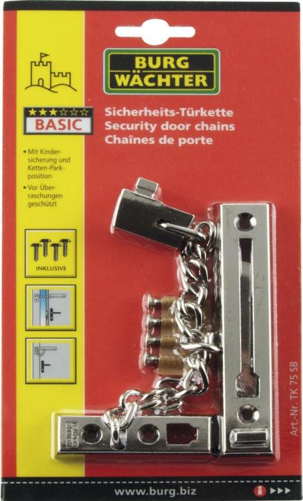 Produktbild Burg Wächter Türkette TK 75 SB