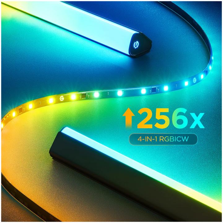 Produktbild Govee TV Backlight 3 Lite Kit (Warmweiss, RGBIC, 41 cm, Indoor)