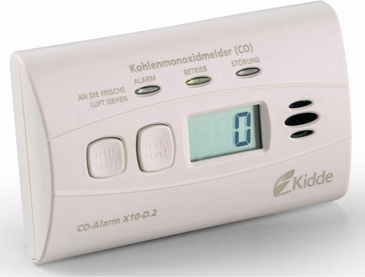 Actual product image Kidde Carbon monoxide detector X10-D.2