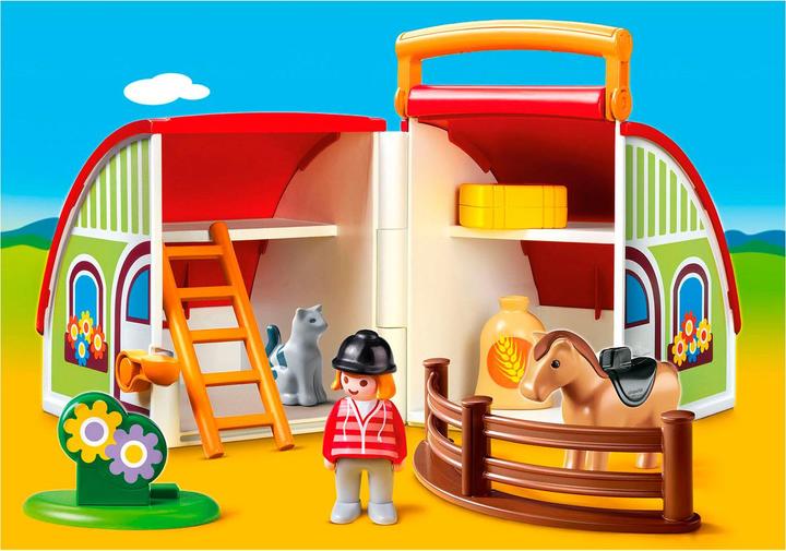 Produktbild Playmobil Mein Mitnehm-Reiterhof (70180, Playmobil 1.2.3)