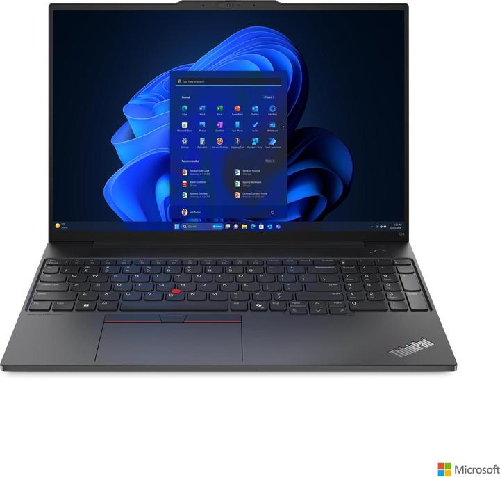 Actual product image Lenovo ThinkPad E16 Gen 2 (16", Intel Core Ultra 5 125U, 16 GB, 512 GB, DE)