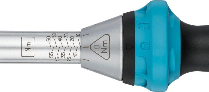 Actual product image HAZET Torque wrench 5110-3CT ∙ Nm min-max: 10 - 60 Nm ∙ Tolerance: 3% ∙ Square, solid 10 mm (3/8 in… (3/8", 10 Nm, 60 Nm)