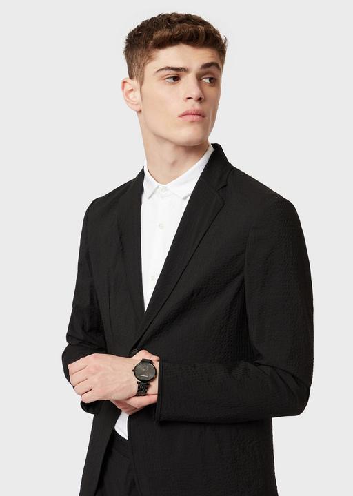 Actual product image Emporio Armani Gianni T-Bar (Analogue wristwatch, 40 mm)