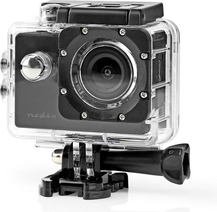Actual product image Nedis Action Cam| 1080pa30fps| 12 MPixel| Waterproof up to 30.0 m| 90 min| Incl - 12 MP