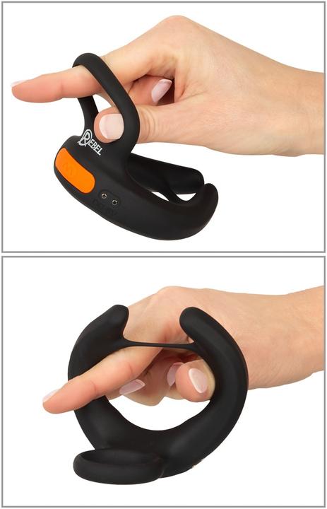 Image du produit Rebel Stimulateur de scrotum RC avec vibrations (4.60 cm)