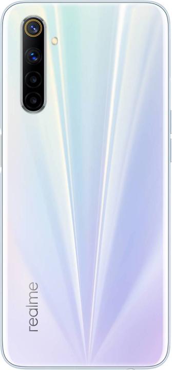 Produktbild realme 6 (8GB) (128 GB, Comet White, 6.50", Dual SIM + SD, 64 Mpx, 4G)