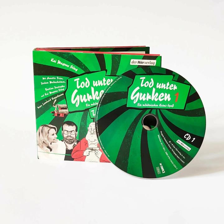 Actual product image Death among cucumbers part 1 + 2 (Kai Magnus Sting, Annette Frier, Jochen Malmsheimer, Bastian Pastewka, German)