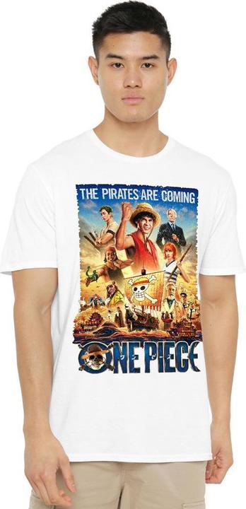 Image du produit One Piece - T-shirt PIRATES ARE COMING - Homme (4XL)