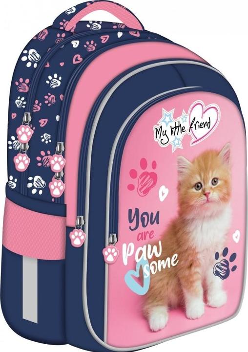 Produktbild St. Majewski MAJEWSKI Schulrucksack BPL-58 My Little Friend Ginger Kitty
