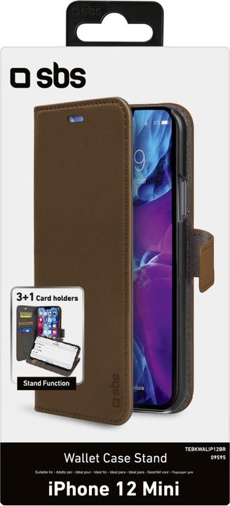 Actual product image SBS Book Wallet Case (Apple iPhone 12 mini)