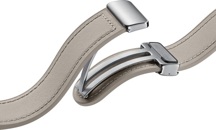 Actual product image Samsung D-Buckle Hybrid Eco Leather Strap (20 mm, Eco-Composite, Faux leather)