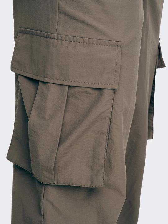 Image du produit JdY Coupe large Taille moyenne Élastique Pantalon Cargo (L)