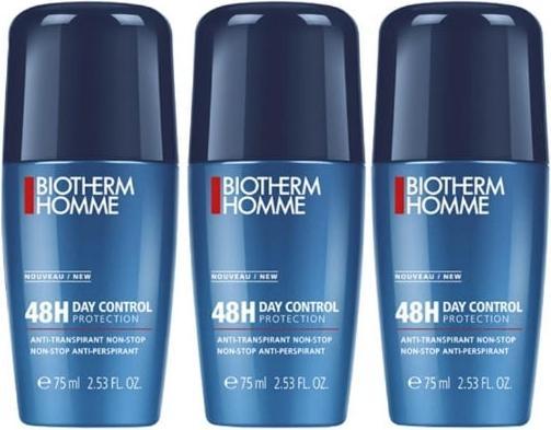 Actual product image Biotherm Homme Travel Trio Day Control (Roll-on, 75 ml)