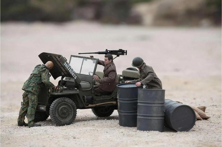 Actual product image RocHobby Model Roof MG Willys 1:6
