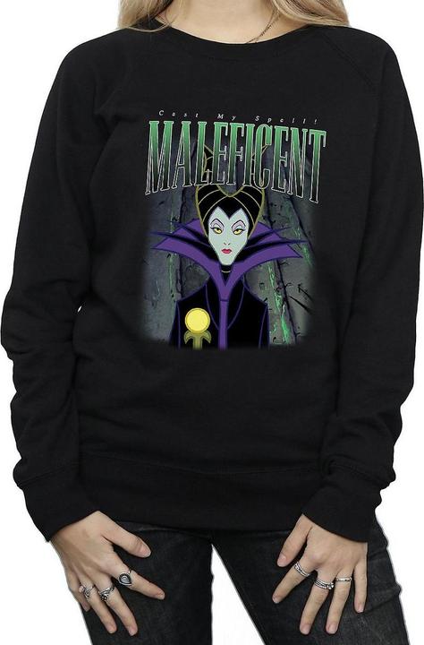 Immagine prodotto Disney Interactive Studios Donna/Ladies Felpa in cotone Maleficent Montage (S)