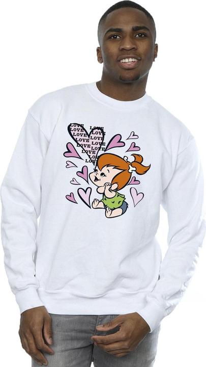 Immagine prodotto The Flintstones Pebbles Love Love Love Felpa Uomo (S)