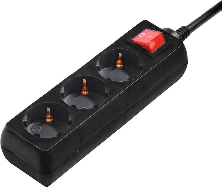 Actual product image Hama Power strip (3 x, 5 m)