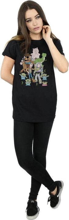 Image du produit Toy Story T-shirt en coton boyfriend du groupe Femmes/Dames (XL)