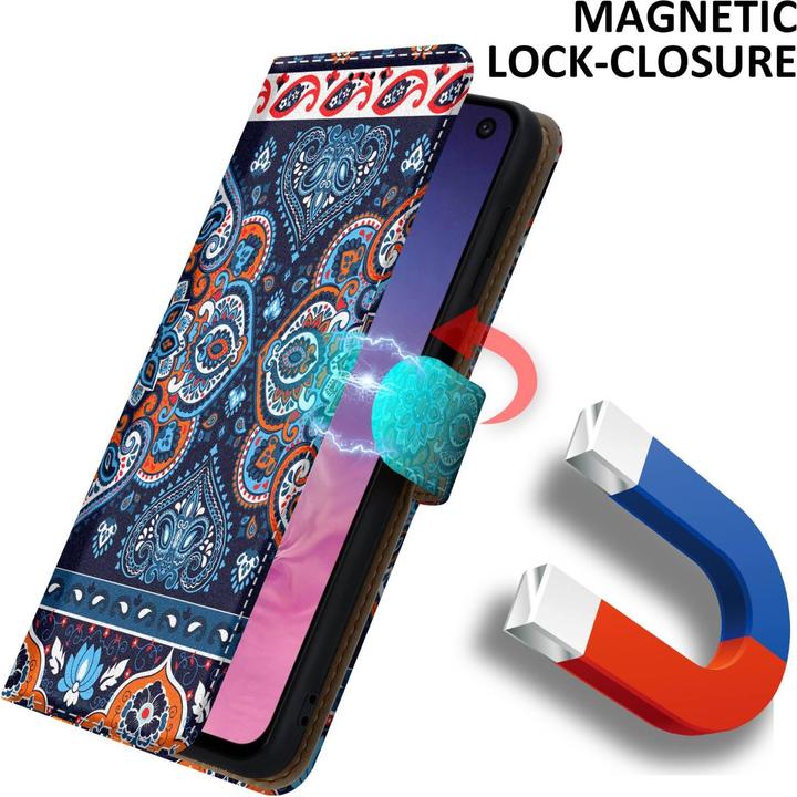 Actual product image Cadorabo Book cover with print (Samsung Galaxy S10e)