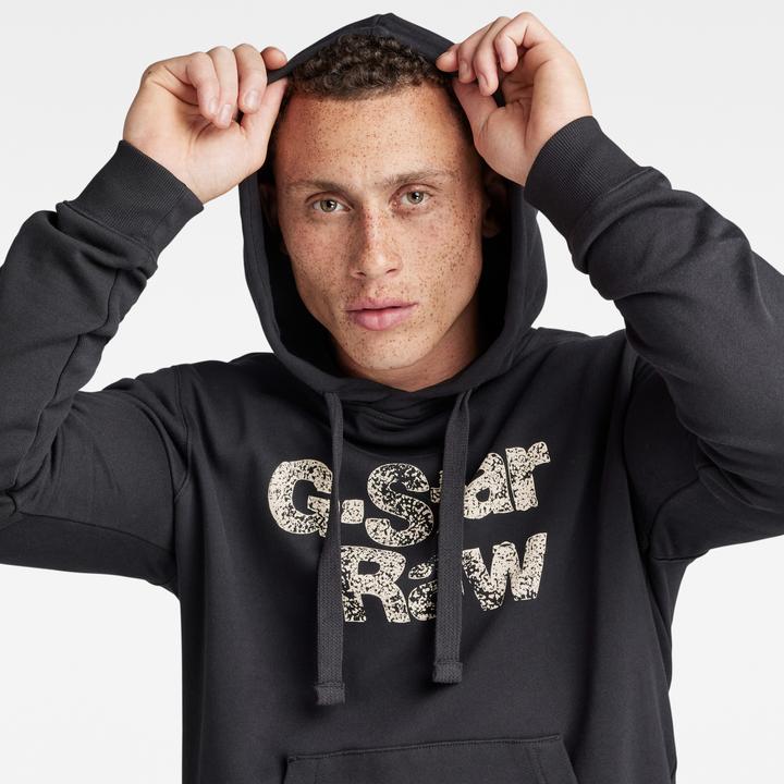 Image du produit G-Star sweatshirt à capuche painted graphic (M)