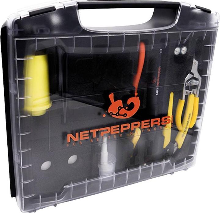 Produktbild Netpeppers NETP LWL Werkzeugkoffer ohneCleaver NP-FIBER-KIT210 (Werkzeug)