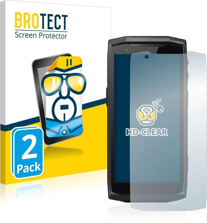 Actual product image BROTECT Screen Protector Clear (2 Piece, Crosscall CORE-M5)