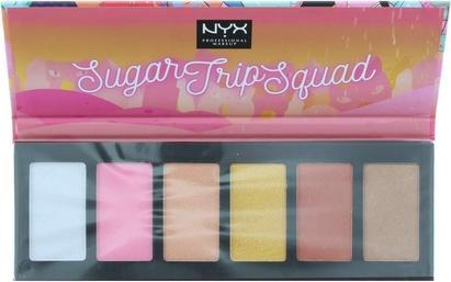 Actual product image NYX Professional Make-Up NYX Limited Edition Sugar Trip Squad Highlighter Palette 30g