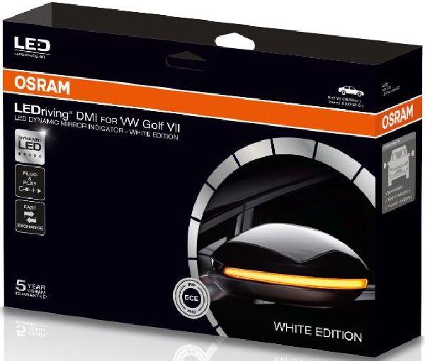 Produktbild Osram LEDriving dynamischer Spiegelbl. Golf 7 Set weiss