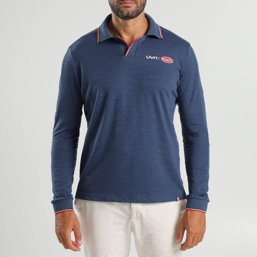 UYN Langärmeliges Poloshirt X Bugatti