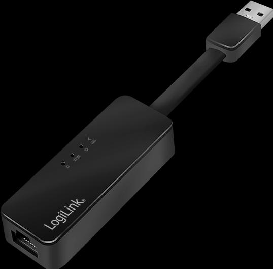 Produktbild LogiLink Gigabit Adapter (USB, RJ45 (1x))