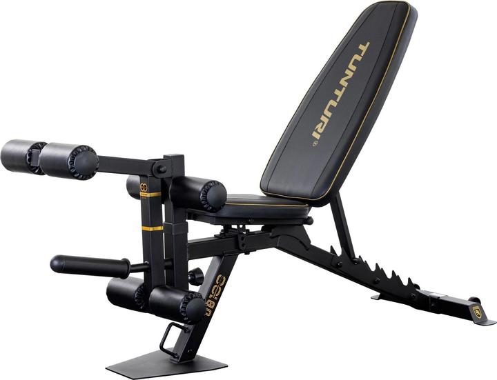 Tunturi Centuri verstellbare Hantelbank mit Bauch- und Beintrainer UB100