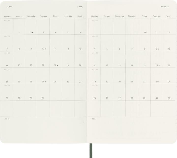 Actual product image Moleskine Notebook (A5, English)