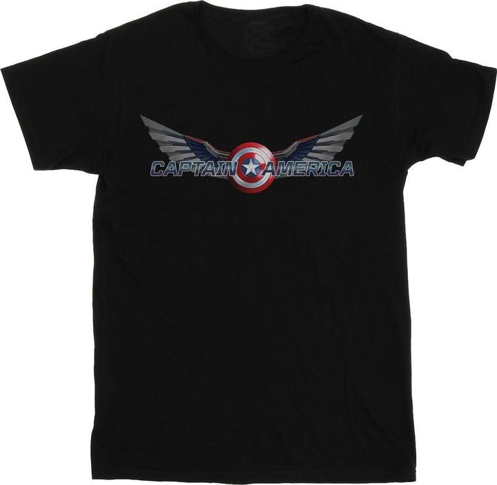 Produktbild Falcon And The Winter Soldier Captain America Logo TShirt (3XL)