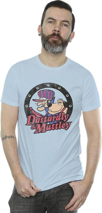 Produktbild Universal Textiles Dastardly And Mutley Circle TShirt (S)