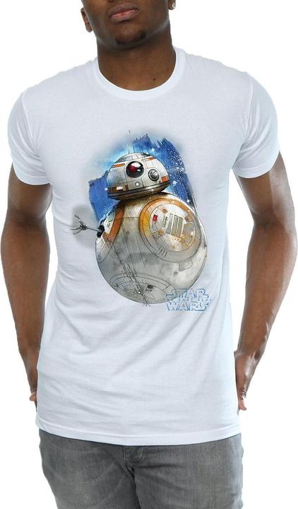 Actual product image Star Wars Mens BB-8 Brushed Cotton T-Shirt (S)