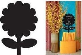 Immagine prodotto Securit Silhouette Flower (Lavagna, 39 x 43 cm)