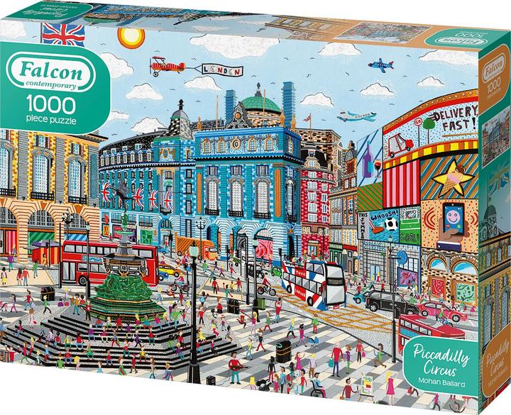 Actual product image Jumbo 11354 - Contemporary Piccadilly Circus, jigsaw puzzle, 1000 pieces (1000 pieces)