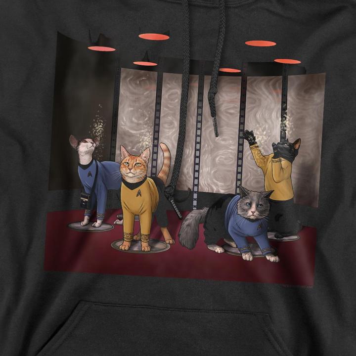 Immagine prodotto Beam Meow Up Felpa con Cappuccio Uomo (L)