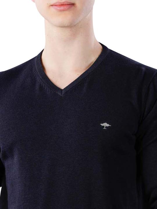 Produktbild Fynch-Hatton V-Neck Sweater navy (XL)