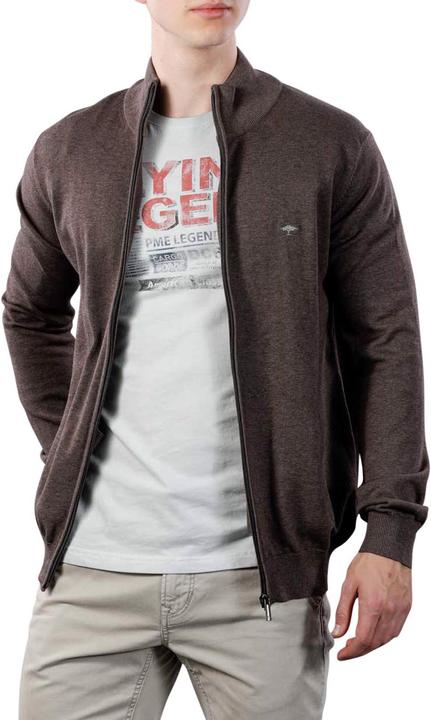 Immagine prodotto Fynch-Hatton Maglione Cardigan-Zip terra (L)