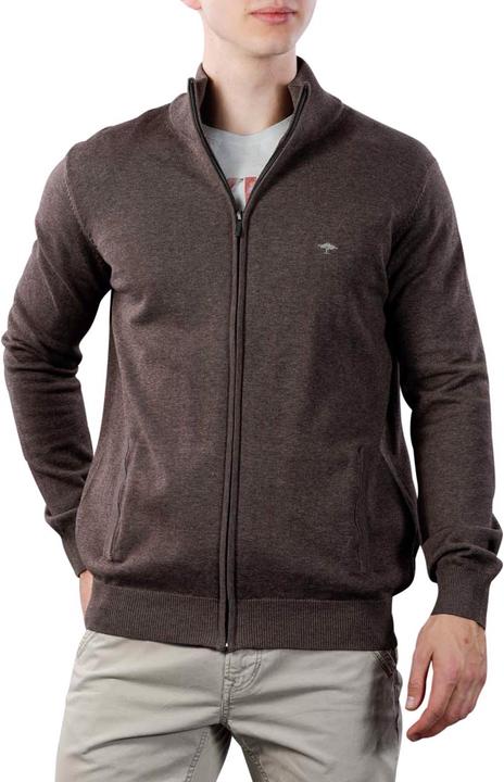 Fynch-Hatton Cardigan-Zip Sweater earth