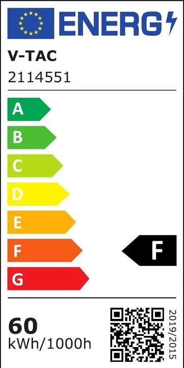 Energie-Label V-TAC VT8555 30W60W30W LED Designer Lichtkuppel Fernbedienung Farbwechsel Dimmbare Sternenabdec (6000 lm)
