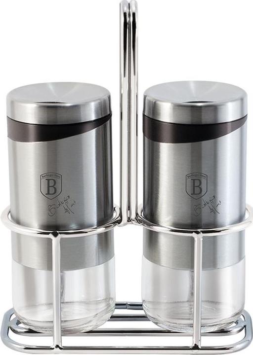 Actual product image BerlingerHaus Salt and pepper shaker set chrome steel (Salt, Pepper)
