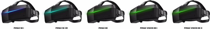 Actual product image Pimax VR-Headset Vision 8K X