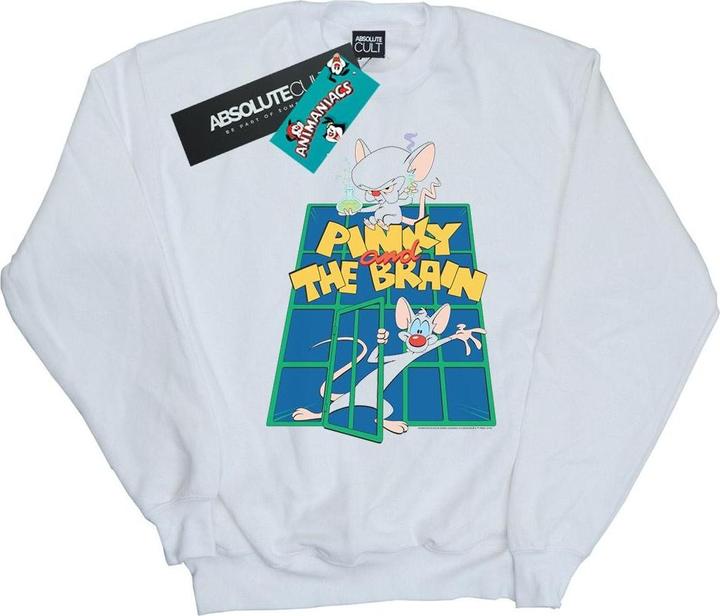 Universal Textiles Pinky And The Brain Laboratory Sweatshirt