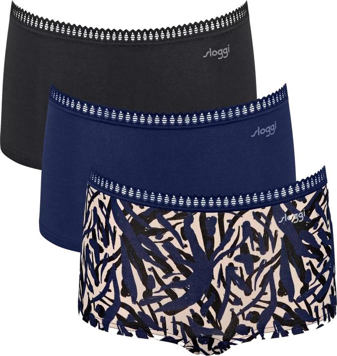 Image du produit Sloggi Lot de 3 slips courts GO Crush (XS, Lot de 3)