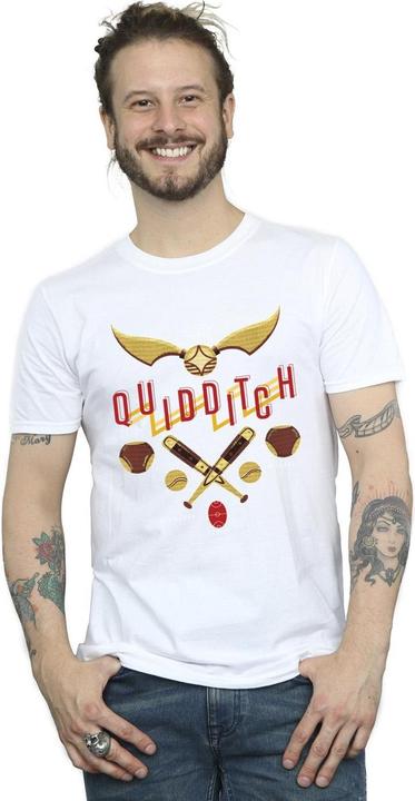 Actual product image Mens Quidditch Golden Snitch T-Shirt (L)